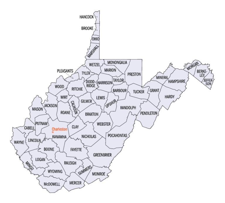 West_Virginia_counties_map